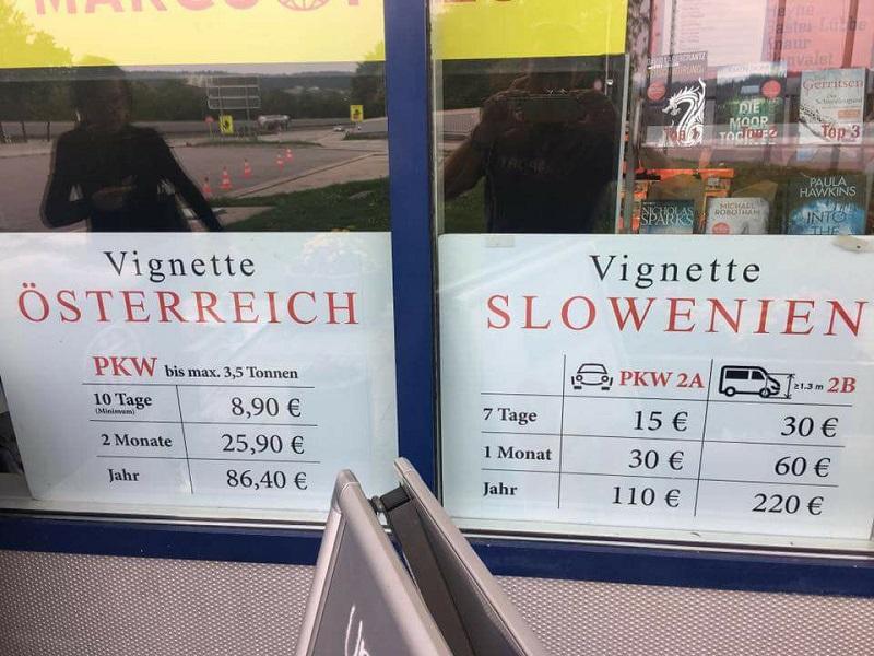 Avstrijci z višjimi plačami plačujejo manj za vinjete kot Slovenci