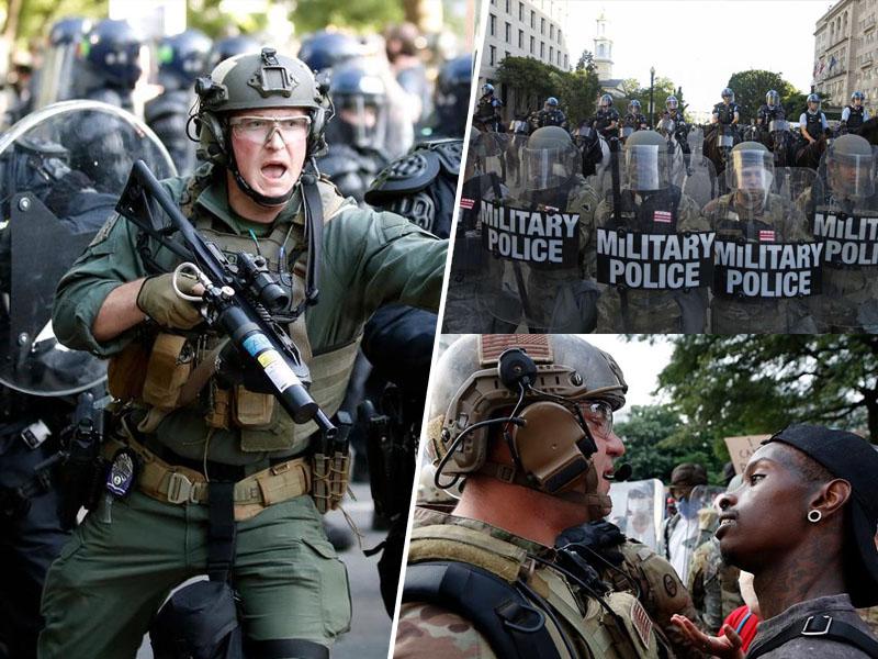 Trump želi, da vojska »dominira na ulicah«, general opozarja, da bo to »konec ameriškega eksperimenta«