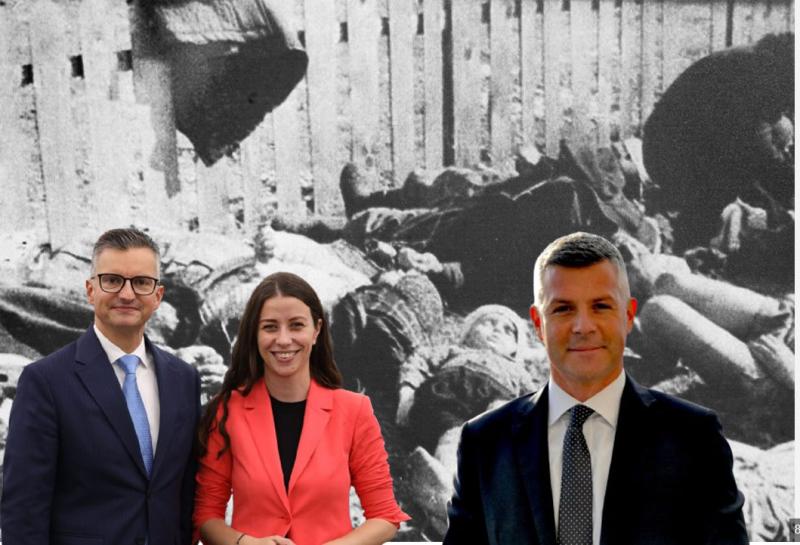 Sramotno: Joveva, Šarec in Nemec proti pobudi, da se Kijev opraviči za poboje Poljakov v drugi svetovni vojni!