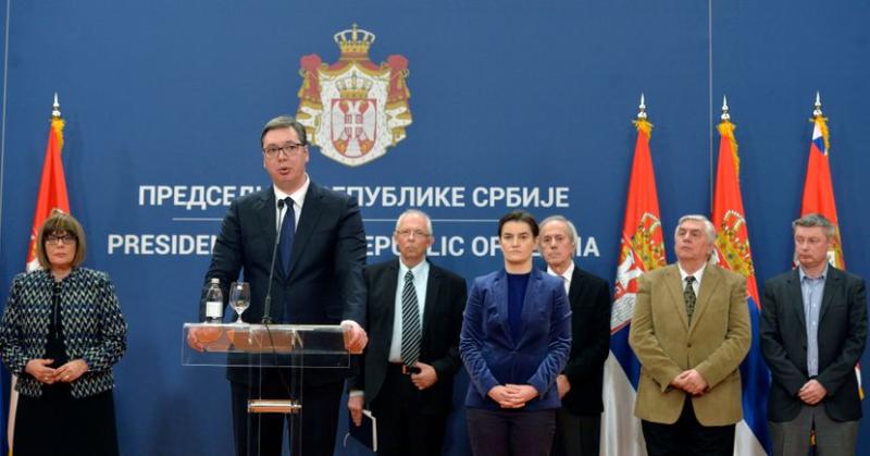 Opravičilo Slovencem, ne pa njihovim politikom: Predsednik Srbije vztraja, da Slovenija do Srbije vodi odvratno politiko
