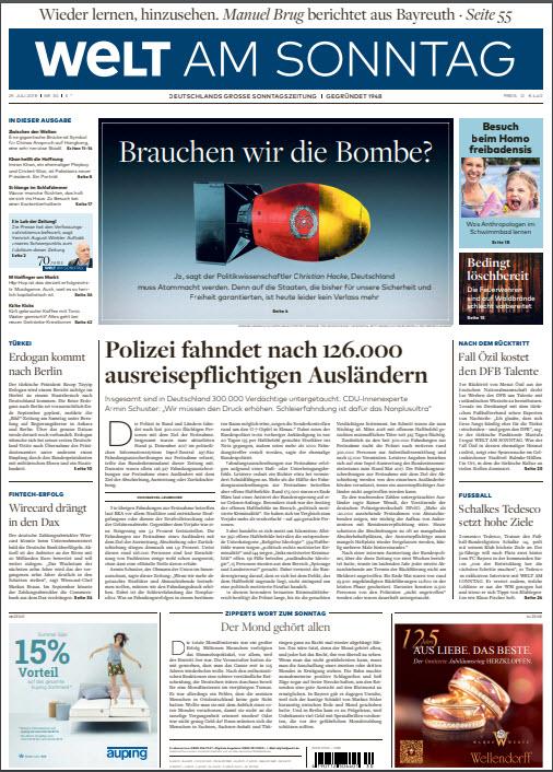 Prvič po drugi svetovni vojni se v Berlinu sprašujejo: Ali potrebujemo jedrsko bombo?