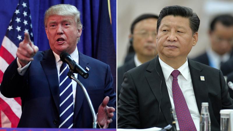 Trump in Xi na prvem srečanju na Floridi