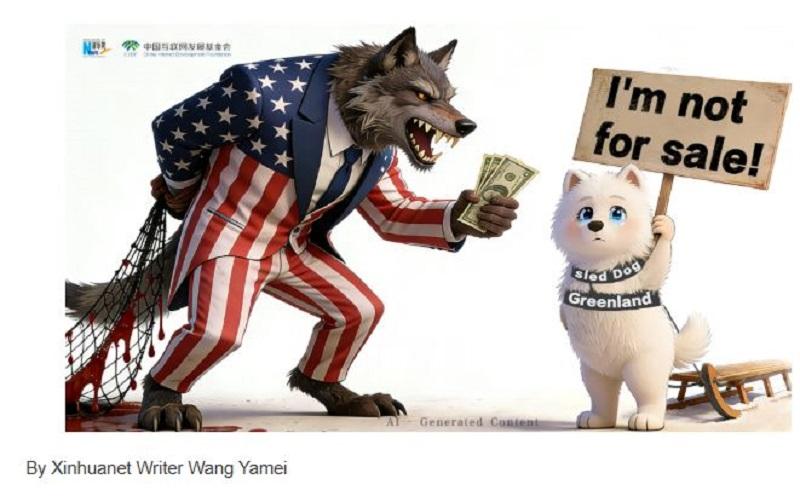 Nasilje ZDA glede Grenlandije razkriva njeno hegemonistično naravo