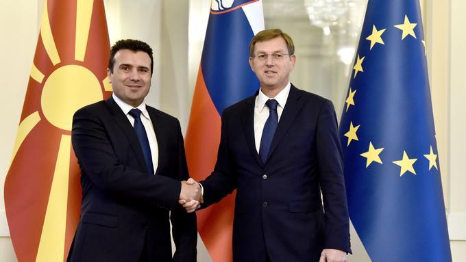 Makedonski premier končal obisk v Sloveniji