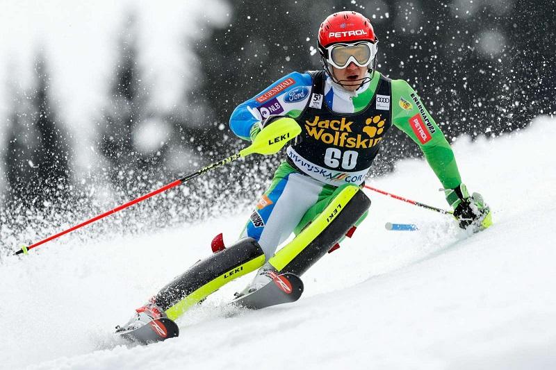 Kranjec tretji v prvi vožnji veleslaloma za 57. Pokal Vitranc