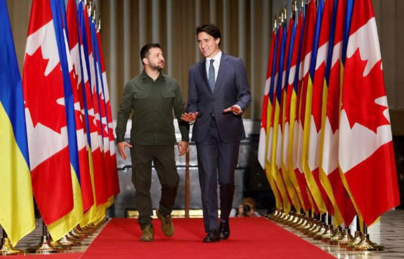 Priljubljenost kanadskega premierja na dnu: Trudeau, podpornik Zelenskega, se bori za obstanek v politiki