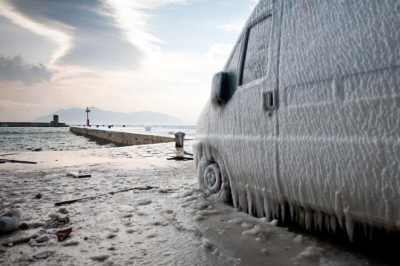 Evropa ostaja v primežu izjemno nizkih temperatur