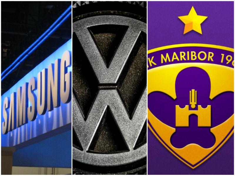 Slovenci kot kakovostne med drugim cenijo Volkswagen, Samsung in NK Maribor
