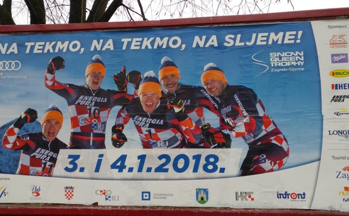 oglas, sljeme, hrvaška, plakat, smučanje