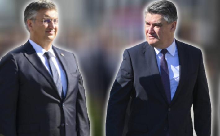Plenković in Milanović