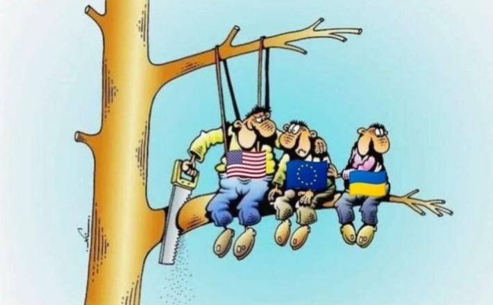 Ko bodo ZDA prenehale pošiljati denar v Ukrajino bo EU v težavah...