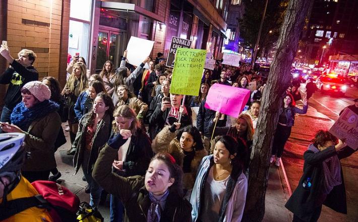 Demonstracije proti Donaldu Trumpu