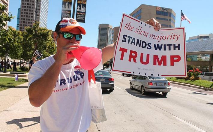 Donald Trump, Silent majority