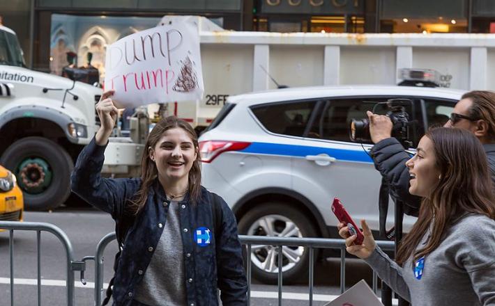 Donald Trump, protesti