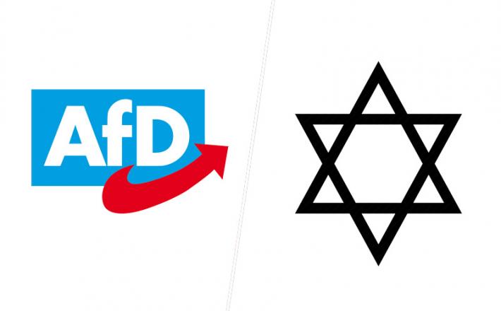 AfD / judovska zvezda