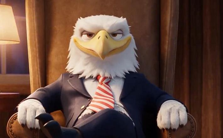 Ameriški orel ima rad izjeme...Vir: Xinhua, posnetek zaslona