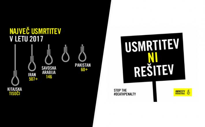 Amnesty internation, usmrtitve