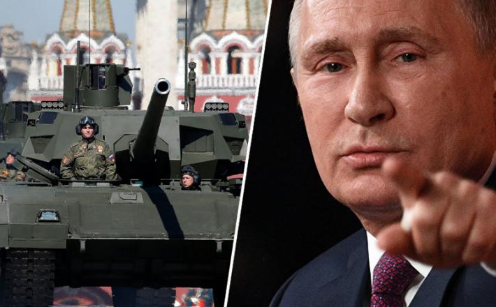 Armata in Vladimir Putin