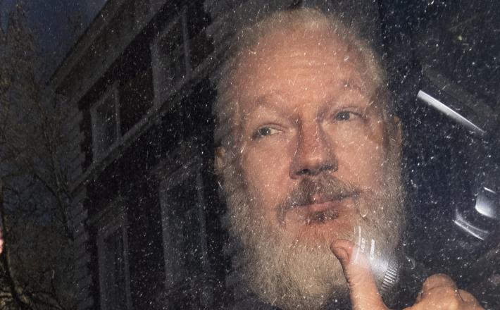 Julian Assange, aretacija Vir:Pixsell