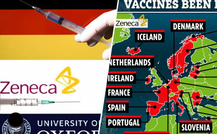 AstraZeneca - ustavitev cepljenja v Evropi