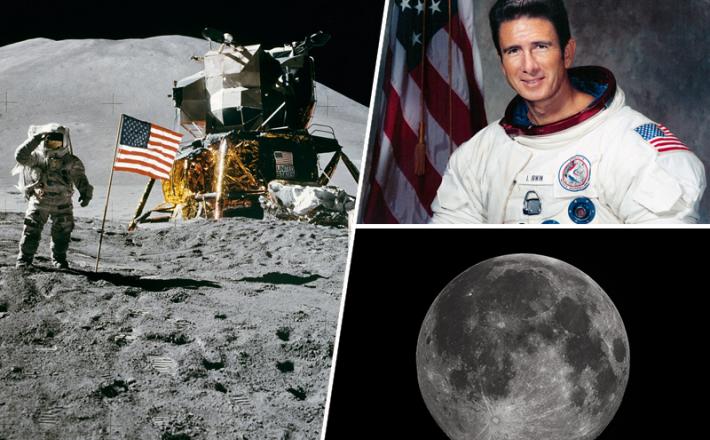 Astronavt, luna