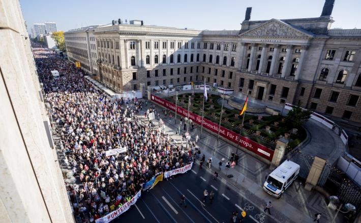Berlin - demonstracije proti rasizmu    Vir:Pixell