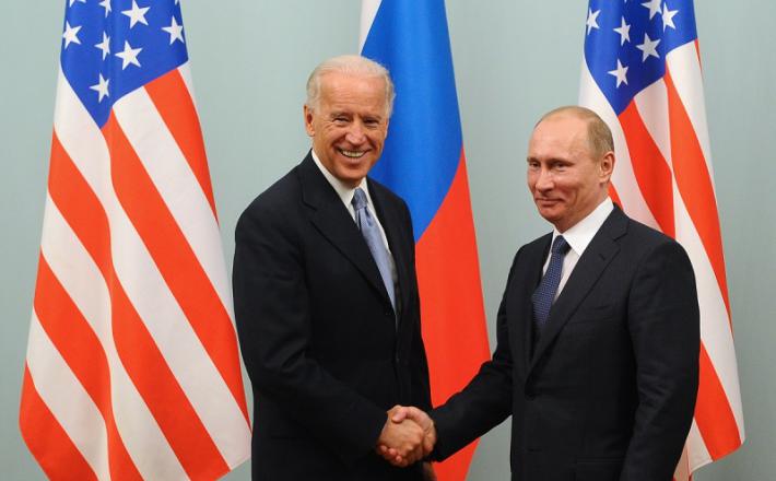 Biden in Putin  Vir:Twitter