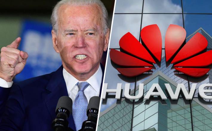 Joe Biden nadaljuje s Trumpovo politiko, ko gre za Huawei