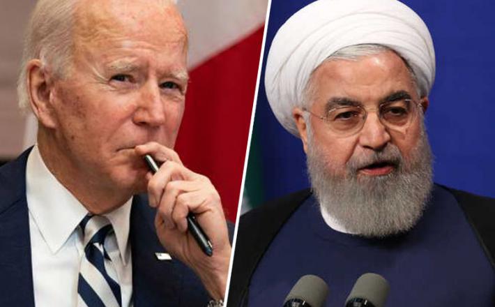 Joe Biden in Hasan Rouhani  Vir: Twitter