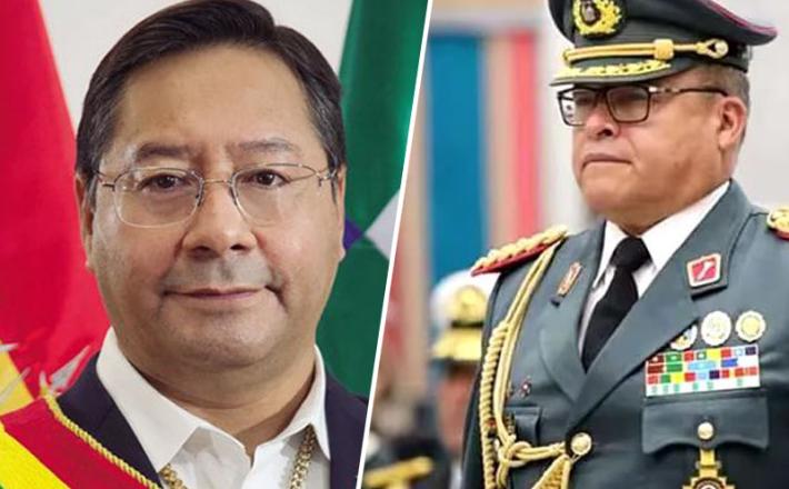 Pravi predsednik in vodja puča ter "peturni predsednik" Bolivije