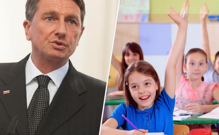 Borut Pahor, šola