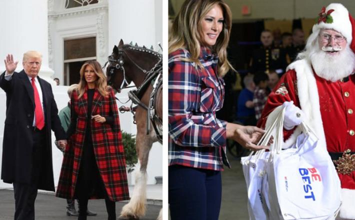 Božična Donald in Melania