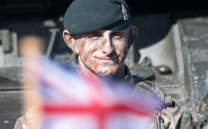 Britanski vojak   Vir:Pixsell