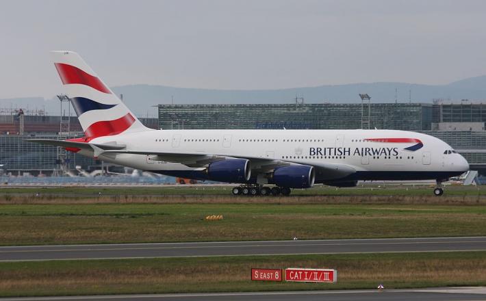 British Airways, potniško letalo, Airbus A380-841