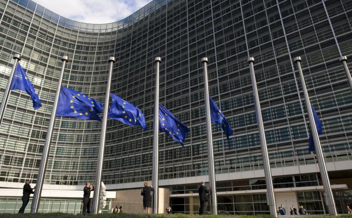 Sedež evropskih institucij v Bruslju. Foto: STA foto