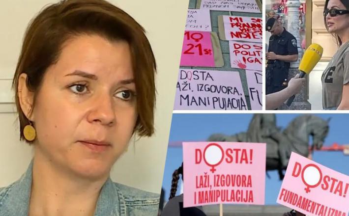 Čavajda in demonstracije v Zagrebu Vir: Telegram