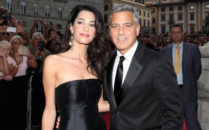 Clooney George in Amal