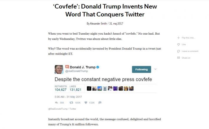 Covfefe tvit