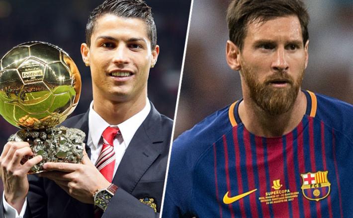 Cristiano Ronaldo in Messi
