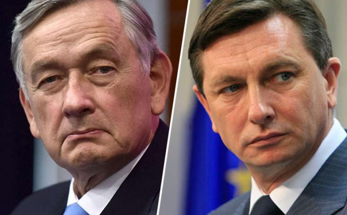 Danilo Türk in Borut Pahor