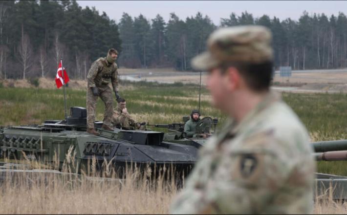 Danski vojaki Vir: Telegram