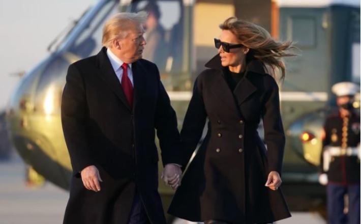 Donald in Melania. Vir: Twitter