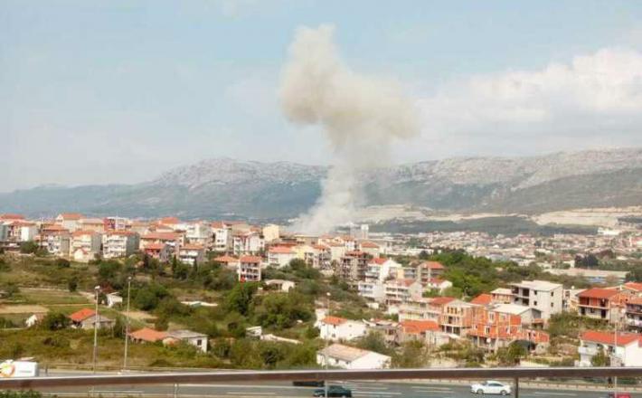 Eksplozija silosa v Splitu