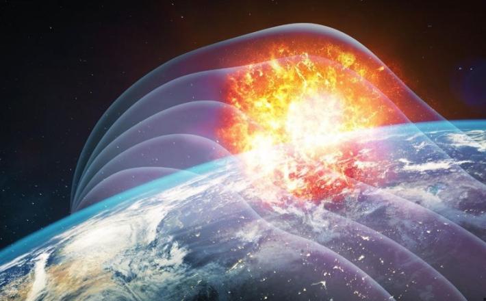 Simulacija EMP napada Vir: posnetek zaslona