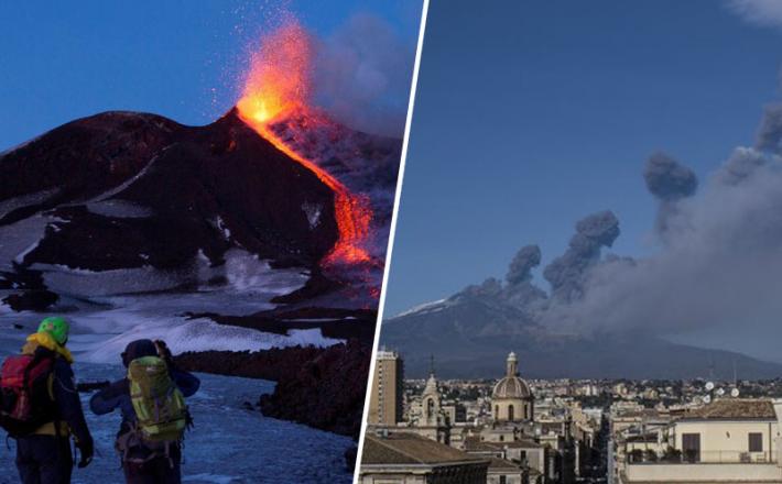 Etna izbruh 2018