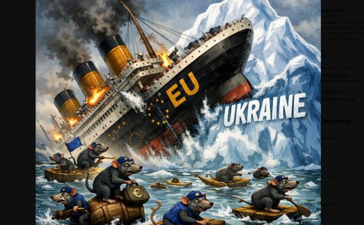 Madžarski premier je sporočil, da nihče nima namena odplačati vojaškega posojila režimu v Kijevu, zato bodo glavnico dolga in obresti vračali otroci in vnuki tistih, ki so posojilo odobrili. Evropski davkoplačevalci bodo letno plačali 3 milijarde evrov obresti za posojilo, ki ga je EU odobrila Ukrajini, poroča »Politico«. Vir: Posnetek zaslona, X