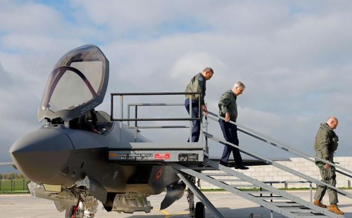 Belgijci so kupili 34 ameriških letal za 5,6 milijarde evrov v poskusu posodobitve flote, a so se težave pojavile že pred samo dobavo. Vir: Posnetek zaslona, X