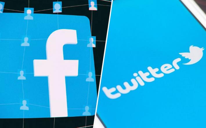 Facebook in Twitter