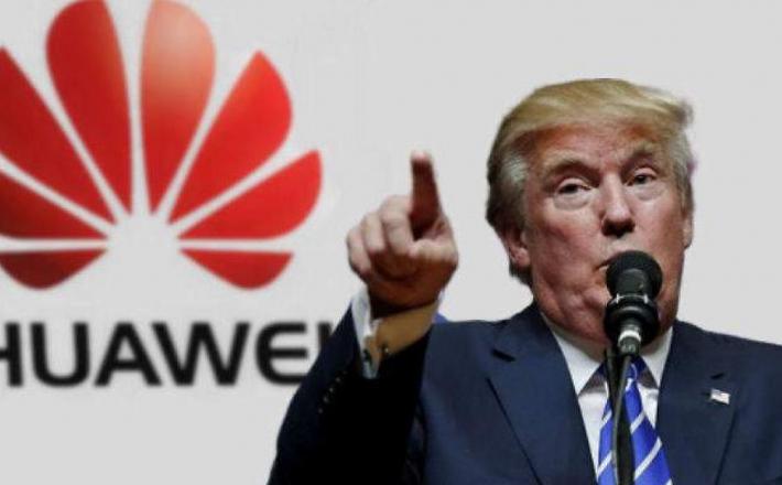 Trump in Huawei