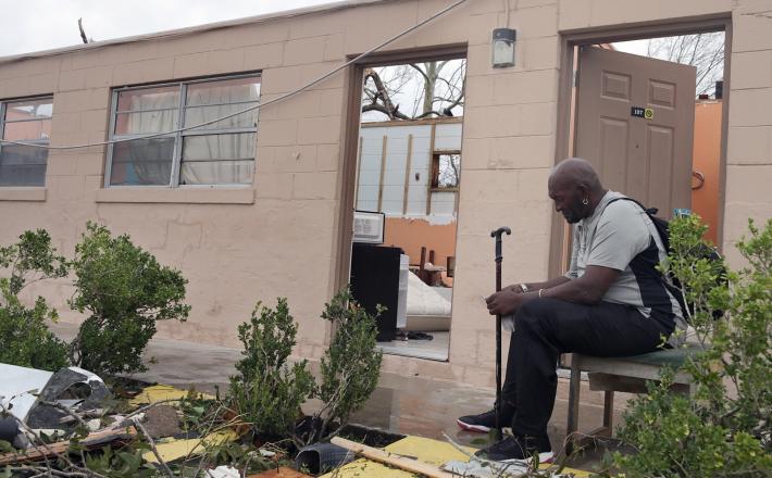 Florida - orkan Michael  Vir:Pixell